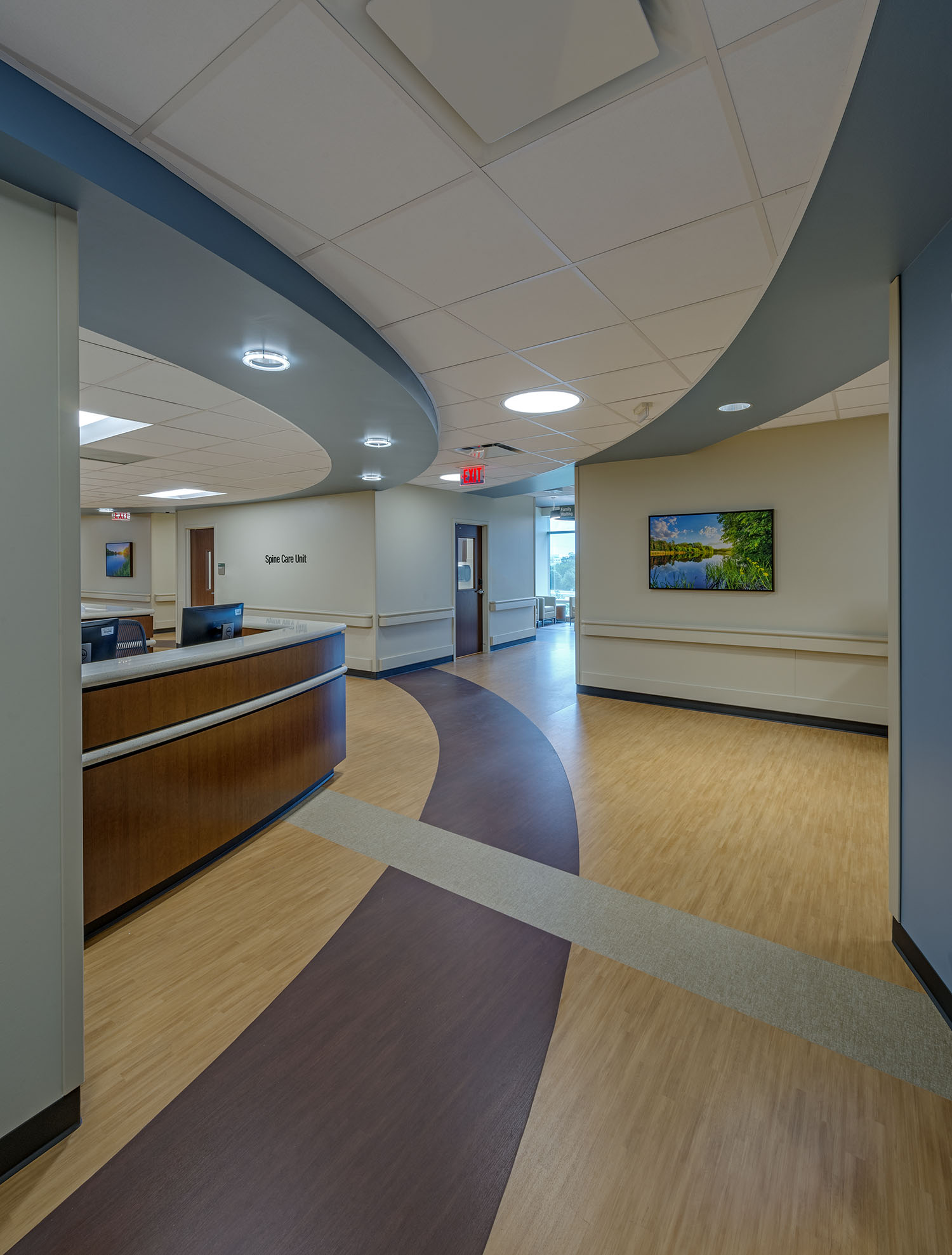 Memorial Hermann The Woodlands Neuroscience Floor PhiloWilke Partnership