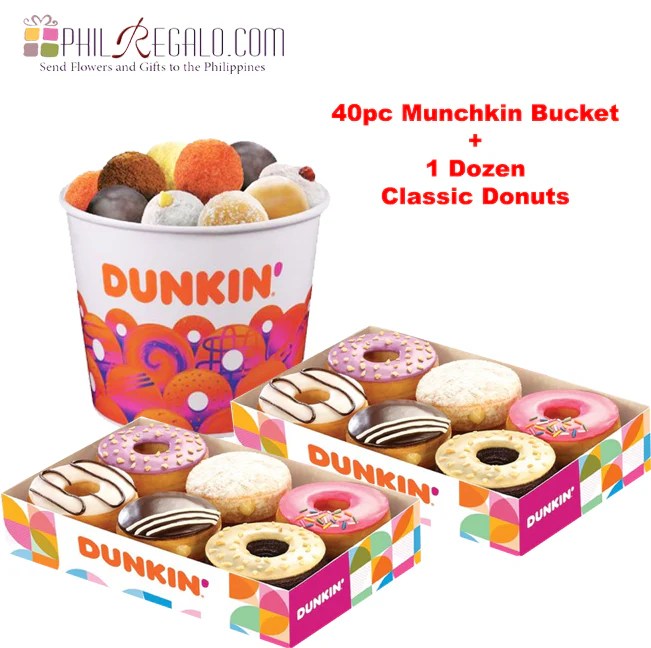 Dunkin' Donuts Two Dozen Bundle PhilRegalo Ent.