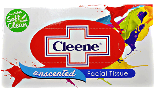 Cleene Facial Tissue Splatter Philusa Corporation