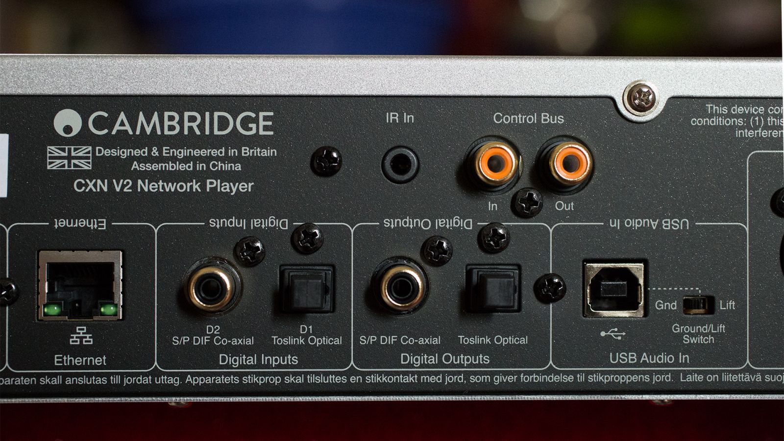 Cambridge Audio CXN V2 NEW MODEL 2020 màu Luna Grey STREAMER)