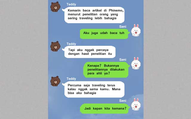 Ajakan Jalanjalanmu Sering Ditolak Doi? Coba 7 Cara Sakti