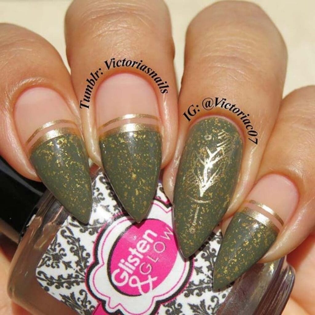 20 Trendy Olive Green Nails Ideas You Must Copy PhineyPet