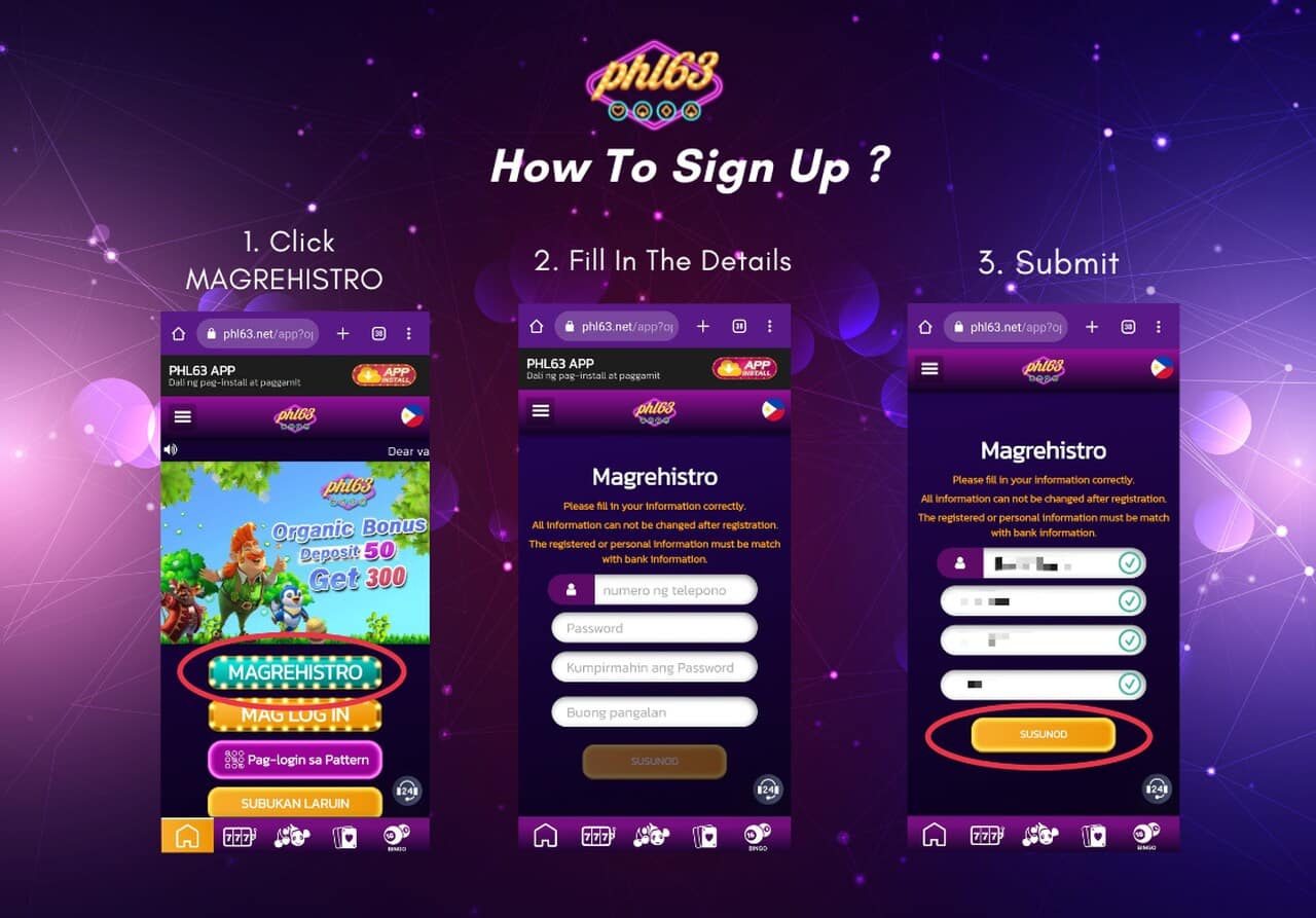 Sign Up for PHL63 Join Today!