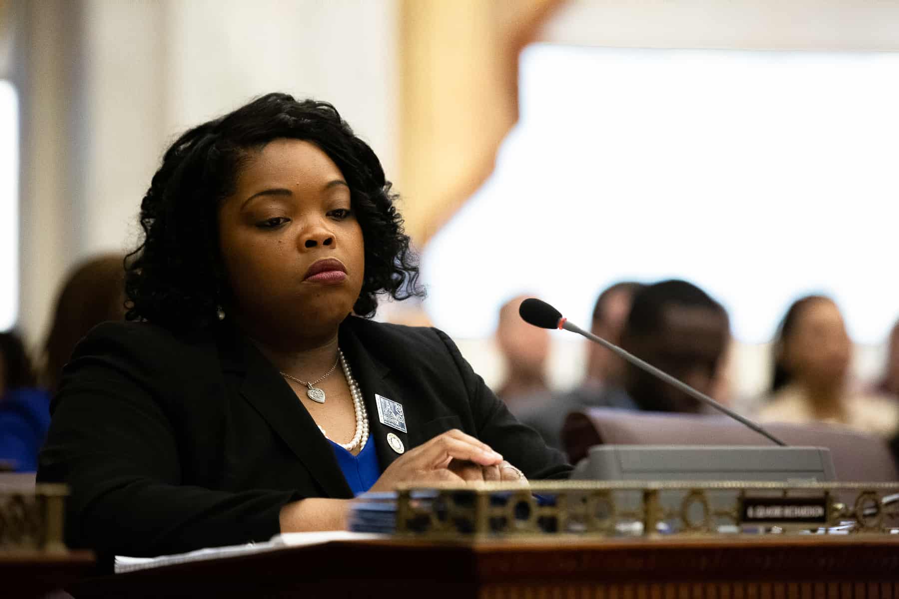 COUNCILMEMBER GILMORE RICHARDSON RESPONDS TO THE RESIGNATION OF DR