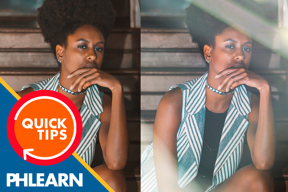 Glass Window Reflection Effect in PHLEARN