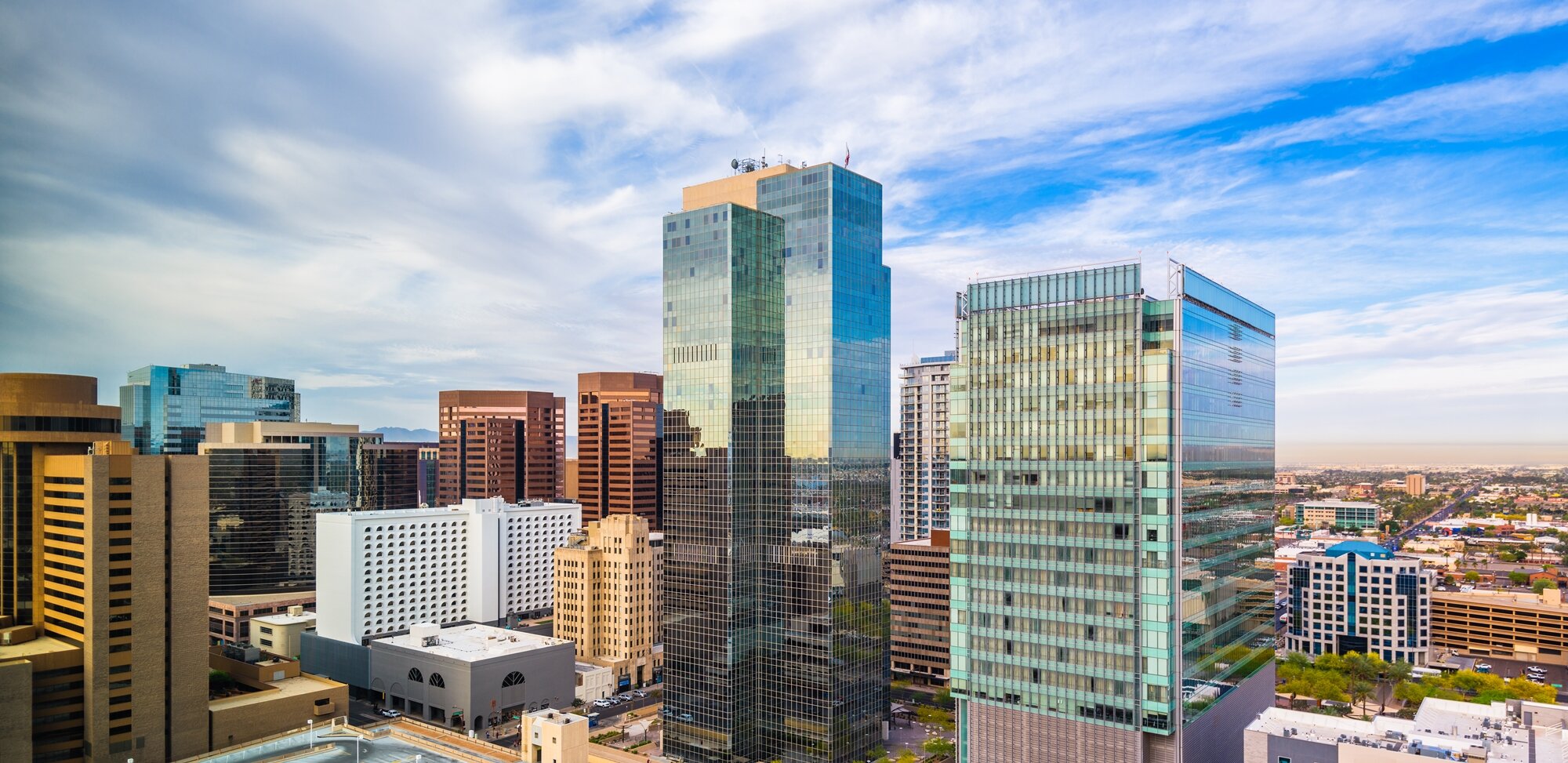 Phoenix, Arizona, USA cityscape Phocus Companies