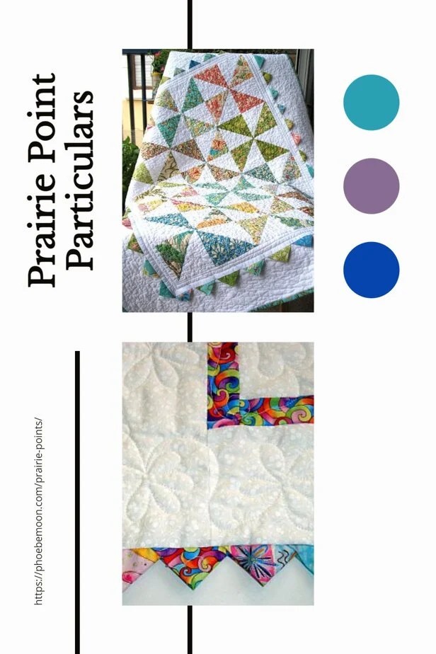 PhoebeMoon Quilt Tutorials ⋆ How to Make and Use Prairie Points
