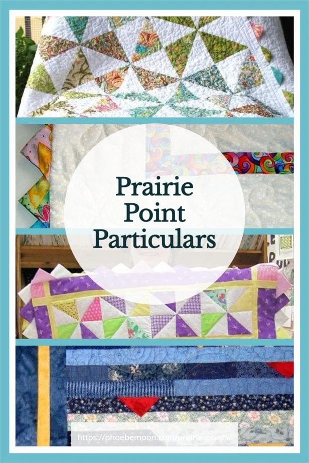 PhoebeMoon Quilt Tutorials ⋆ How to Make and Use Prairie Points