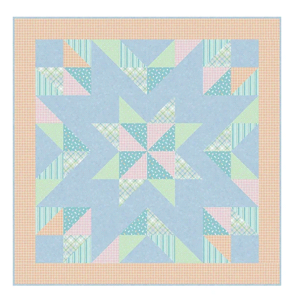 Soft Hearted Baby Quilt Pattern⋆ PhoebeMoon Quilt Designs