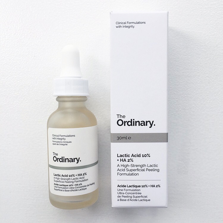 THE ORDINARY Niacinamide 10 + Zinc 1 & Lactic Acid 10 + HA 2