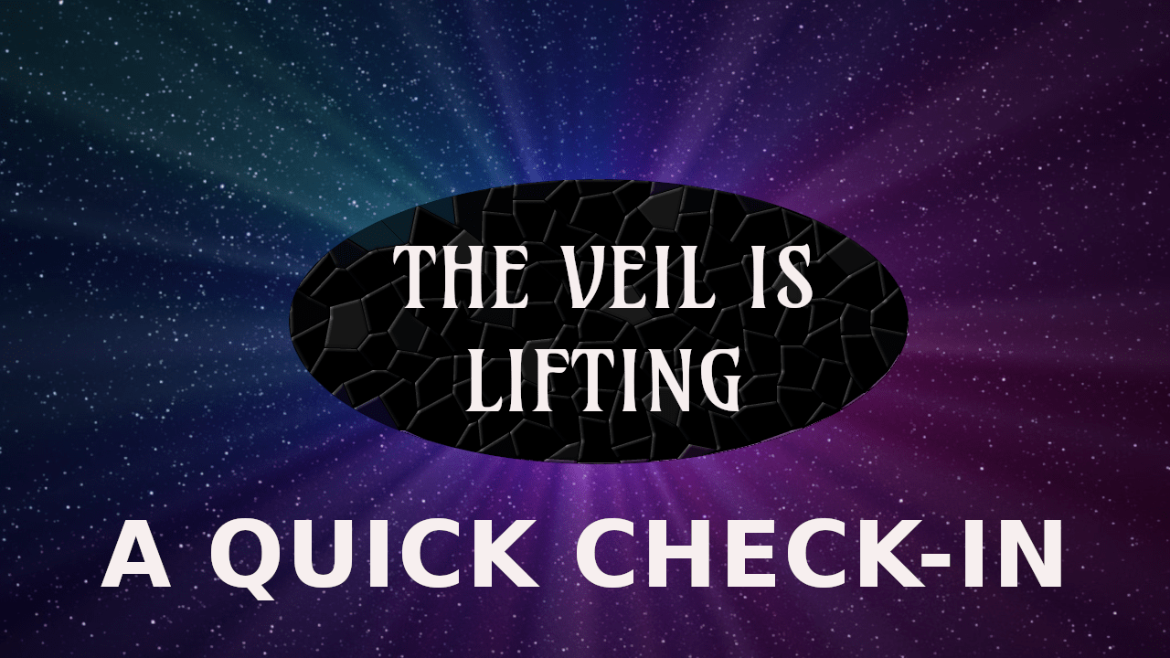 Checking in as the veil is lifting [Video] Holistic Transformation
