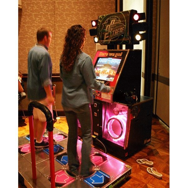 dance dance revolution arcade machine rental Maren Beaty