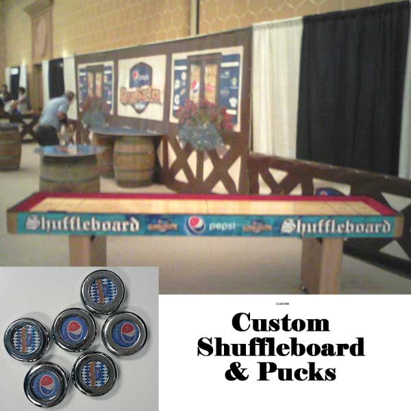 Shuffleboard Table Rental 9 foot Table Games for Rent Atlanta