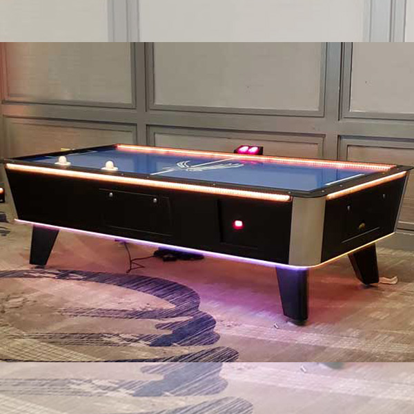 Professional LED Air Hockey Table Rental 8 foot Table Games for Rent