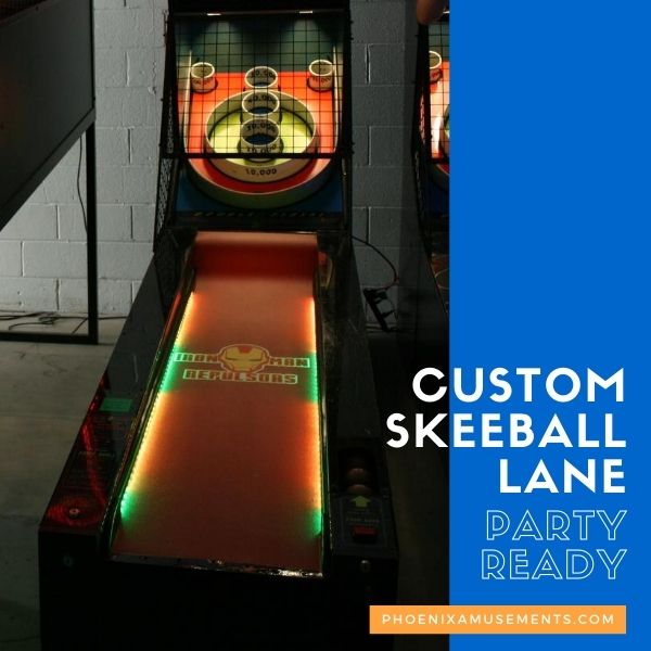 Custom Skee Ball Rental Phoenix Amusements Atlanta GA