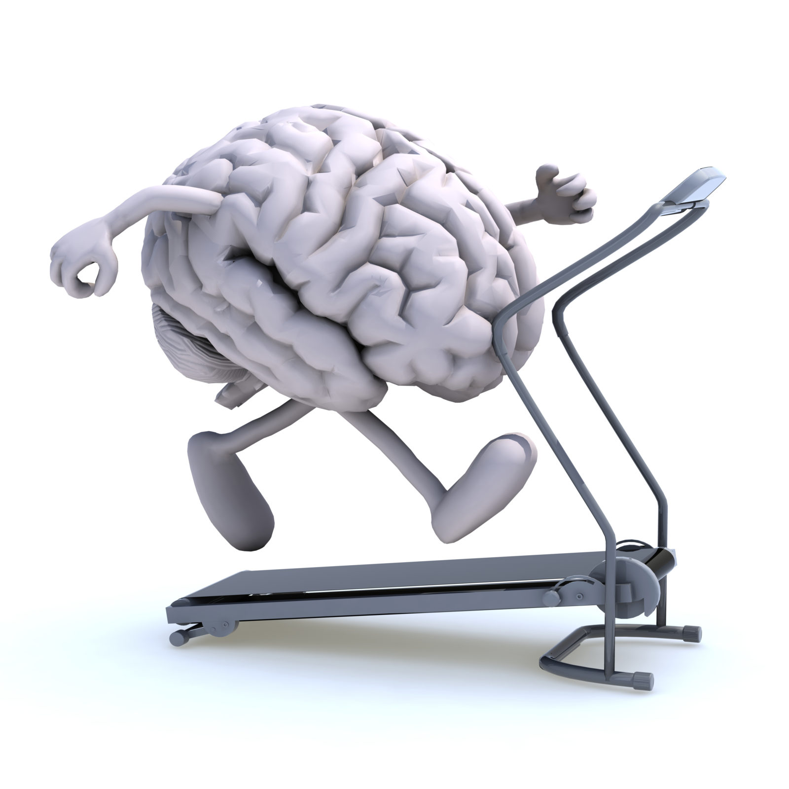 human brain on a running machine concussion education and treatment