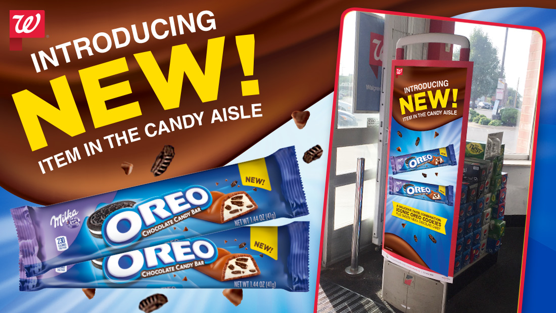 OREO CHOCOLATE CANDY BAR SECURITY SHROUDS Phoenix Creative Co.