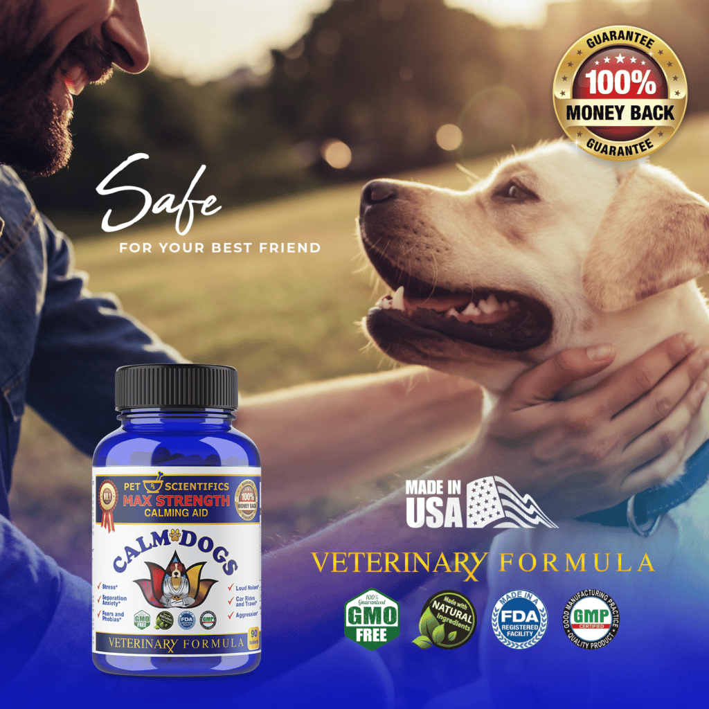 CALM DOGS The World's Best Calming Aid for Dog Anxiety