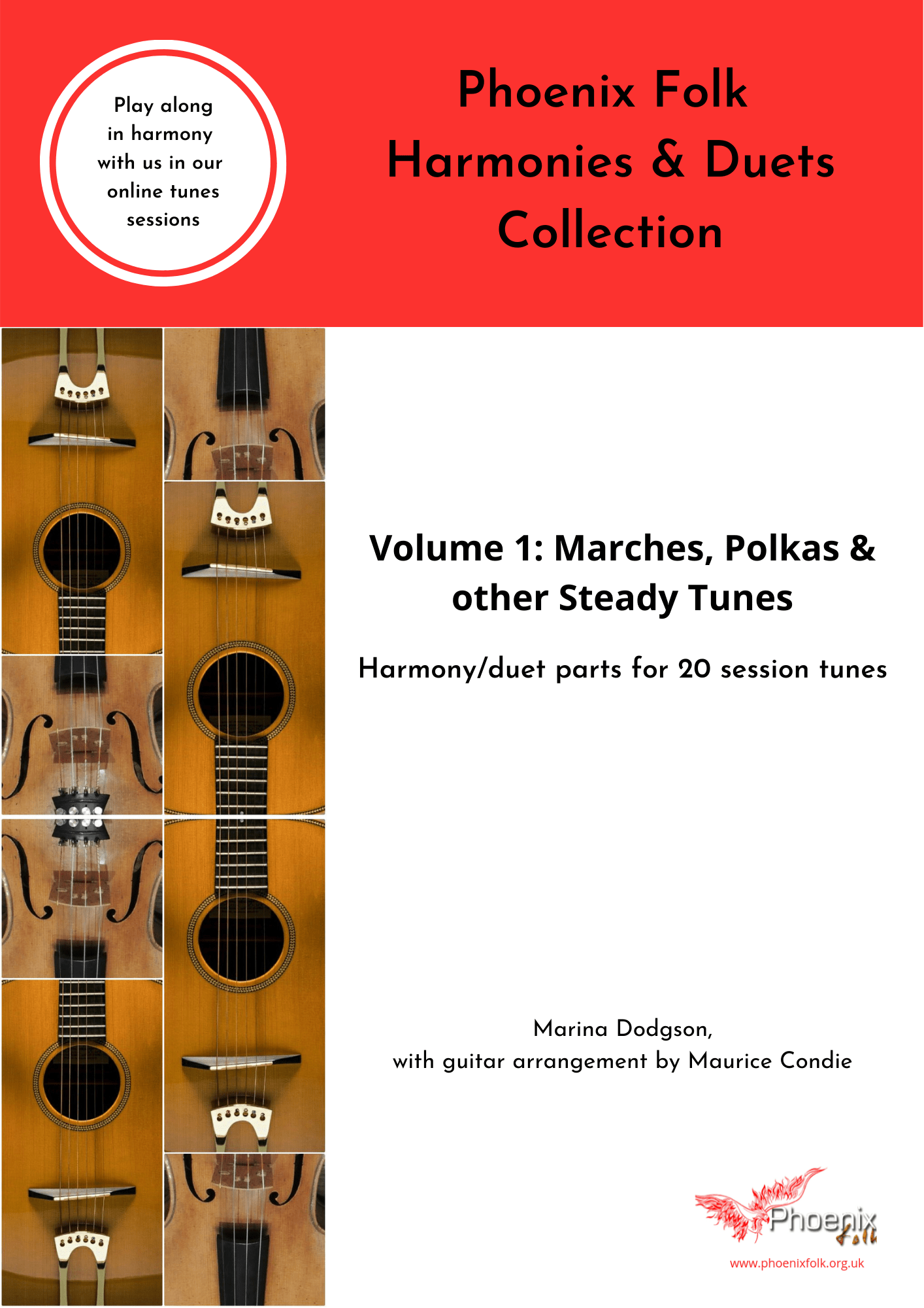 Vol 1 Marches, Polkas and other Steady Tunes (Phoenix Folk Harmony