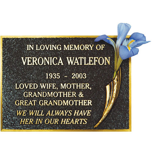 Cremation Plaques Phoenix Foundry