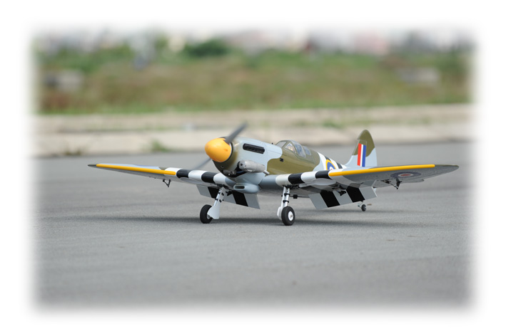 PH120 SPITFIRE MK2 SCALE 18 ARF .46.55