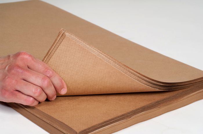 24" x 300` 60 Indented Kraft Paper Rolls Phoenix Packaging