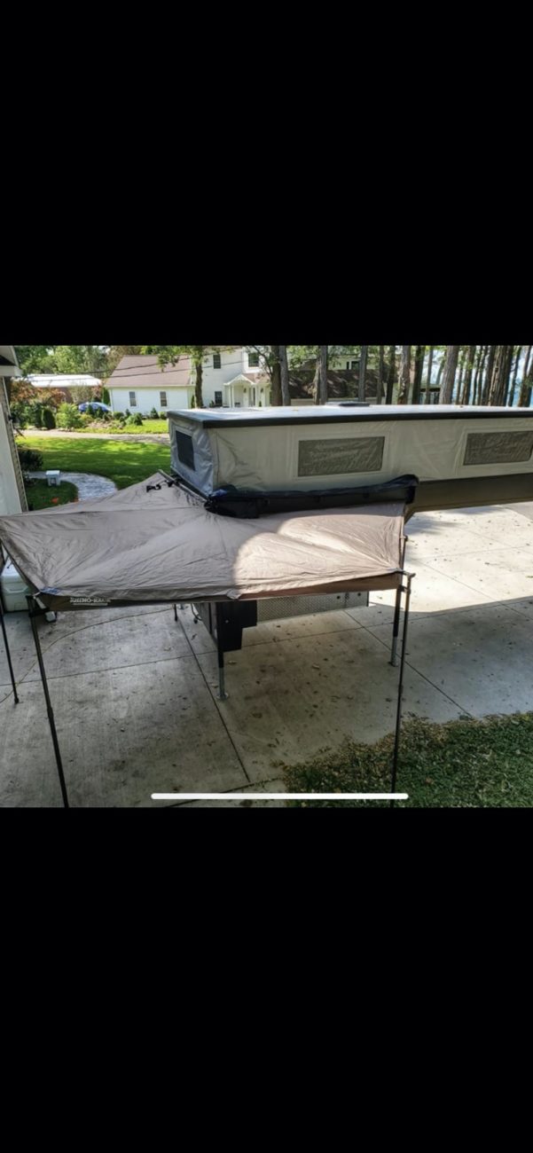 batwing awning Phoenix Pop Up Campers