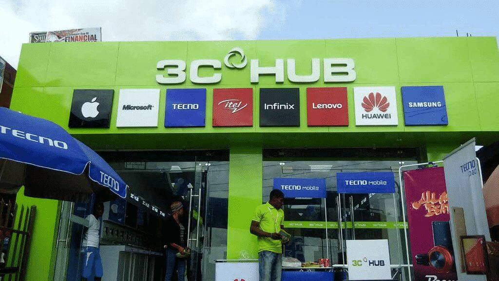 3C HUB Stores, Branches and Locations and Addresses in Nigeria