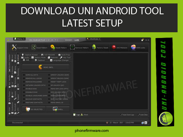 UniAndroid Tool [UAT] FRP Module Latest Setup Free
