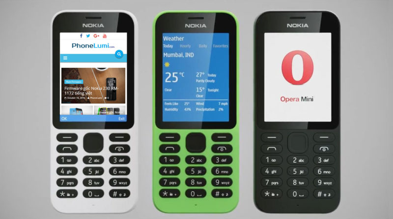 Firmware gốc Nokia 215 RM1110 tiếng việt