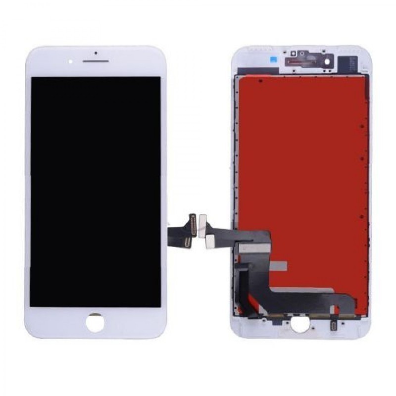 LCD screen iPhone 7 Plus with touch screen white Premium Mobiiliäri