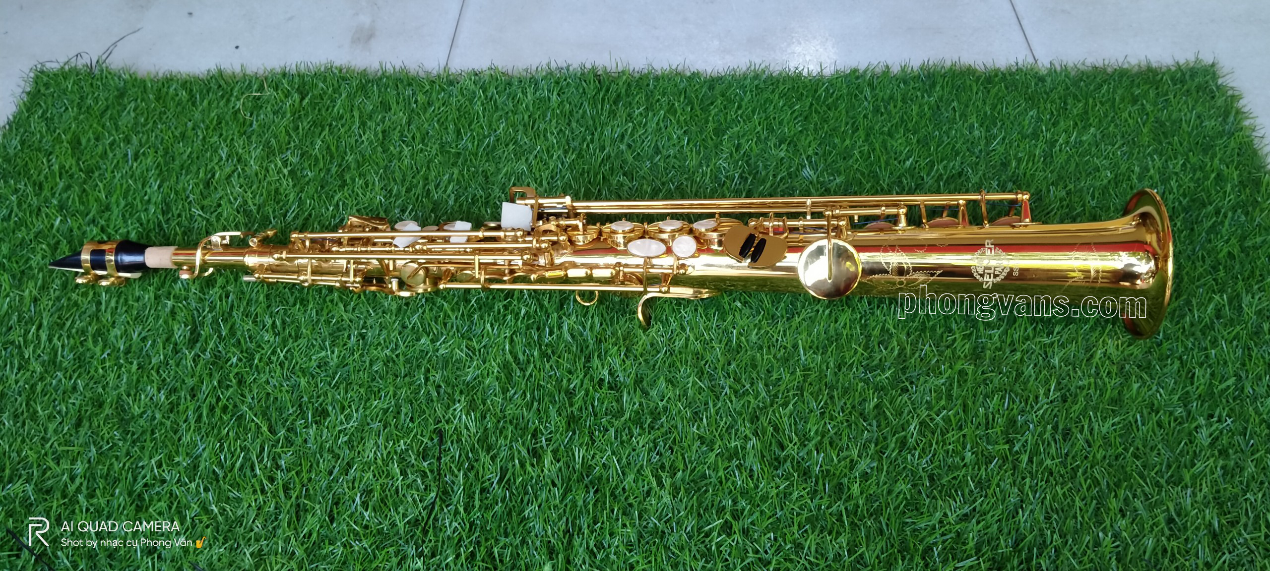 Kèn saxophone soprano thẳng Selmer SS600 PHONG VÂN MUSIC