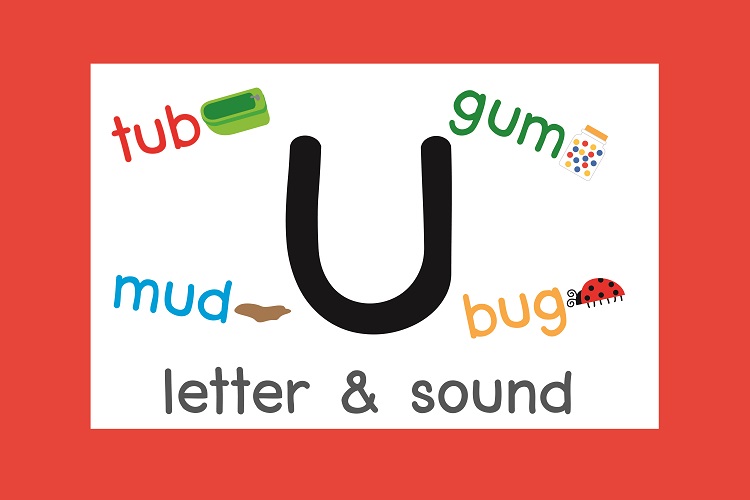 Letter U sound (short U sound) แหล่งรวมการเรียนรู้ phonics สำหรับเด็ก