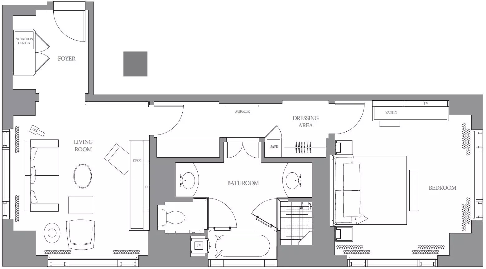 Hotel Floor Plans Importance and Benefits 2D & 3D Plans