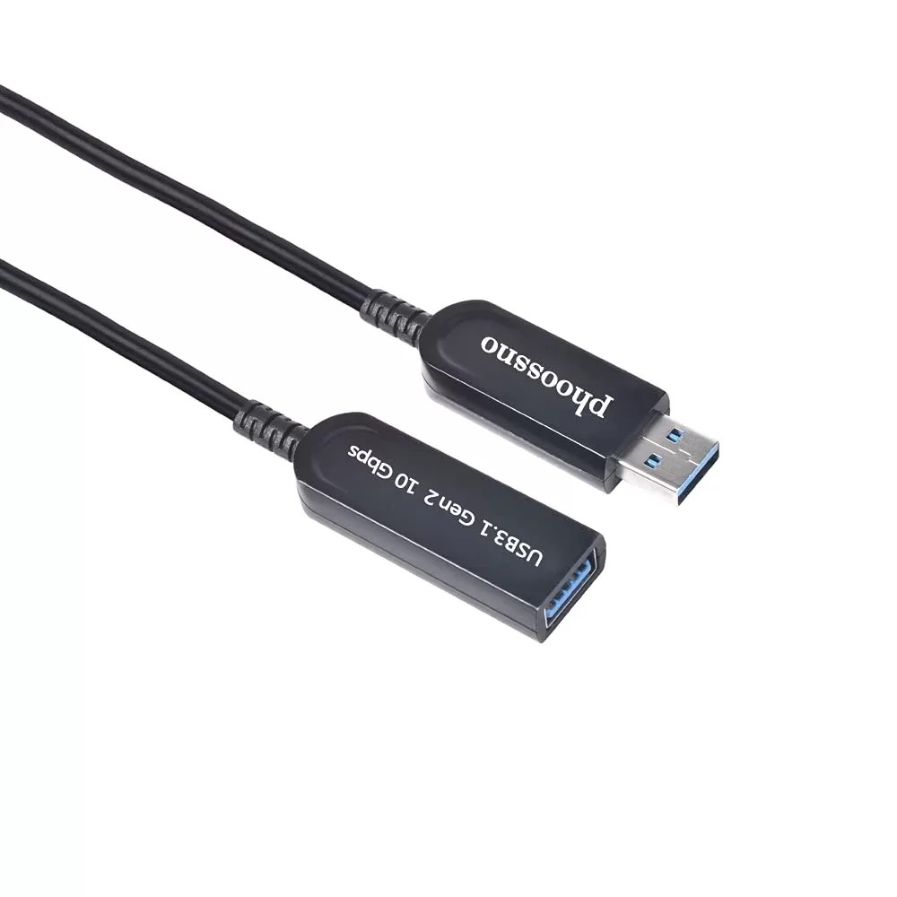 Phoossno USB 3.1 Extension Cable Active Optical USB 10Gbps phoossno