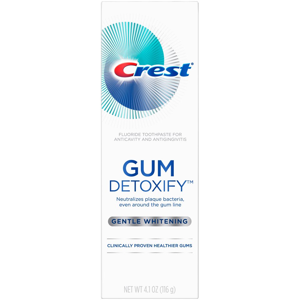 EWG Skin Deep® Crest Gum Detoxify Gentle Whitening Fluoride