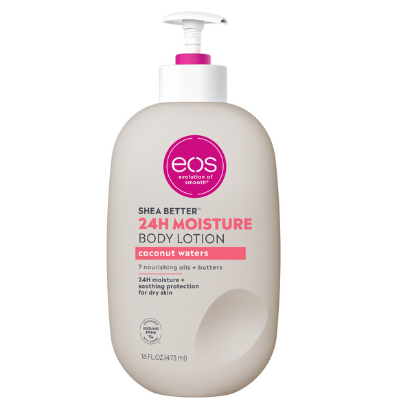 EWG Skin Deep® Eos Shea Better 24 H Moisture Body Lotion, Coconut