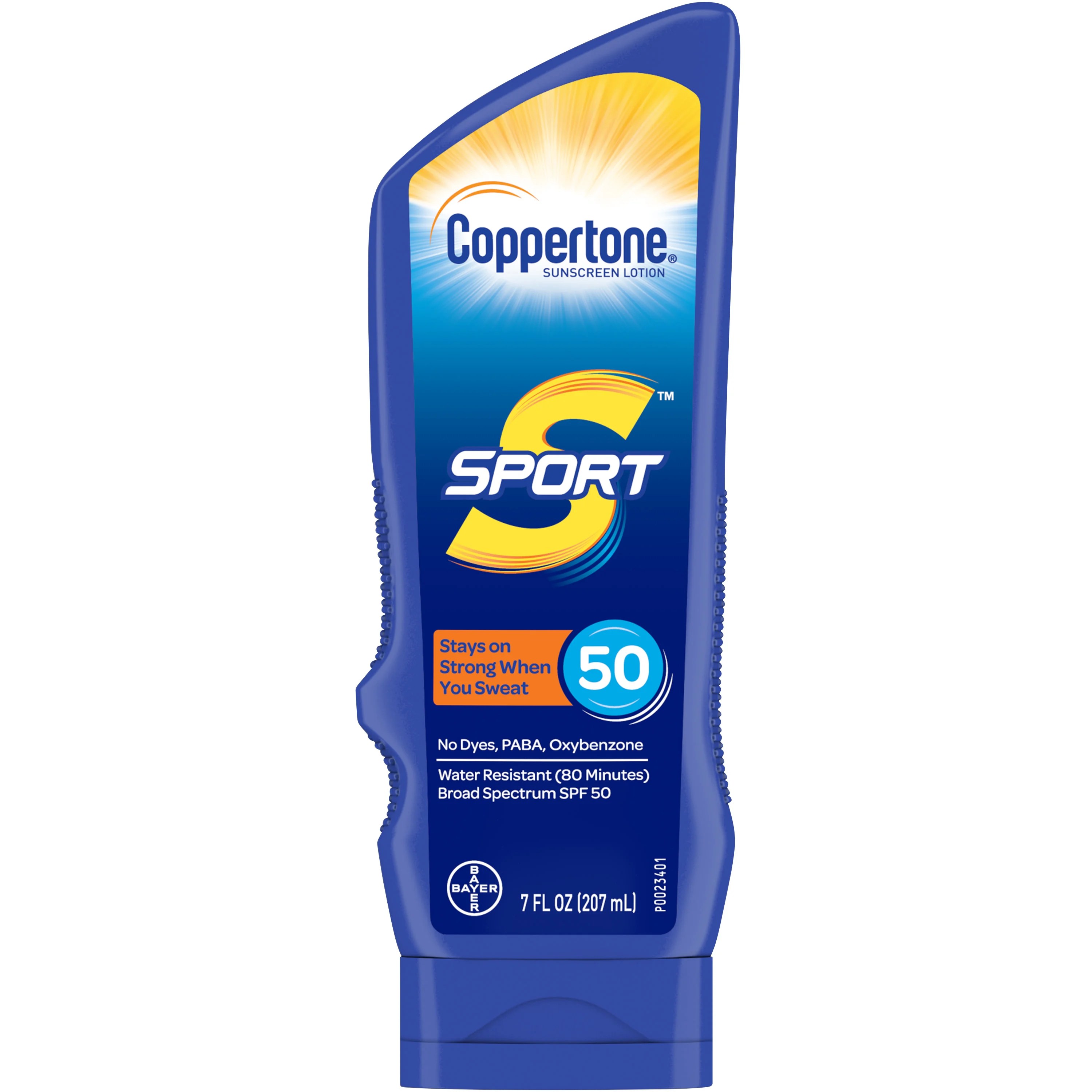 EWG rating for Coppertone Sport Sunscreen Lotion, SPF 50 ; EWG's