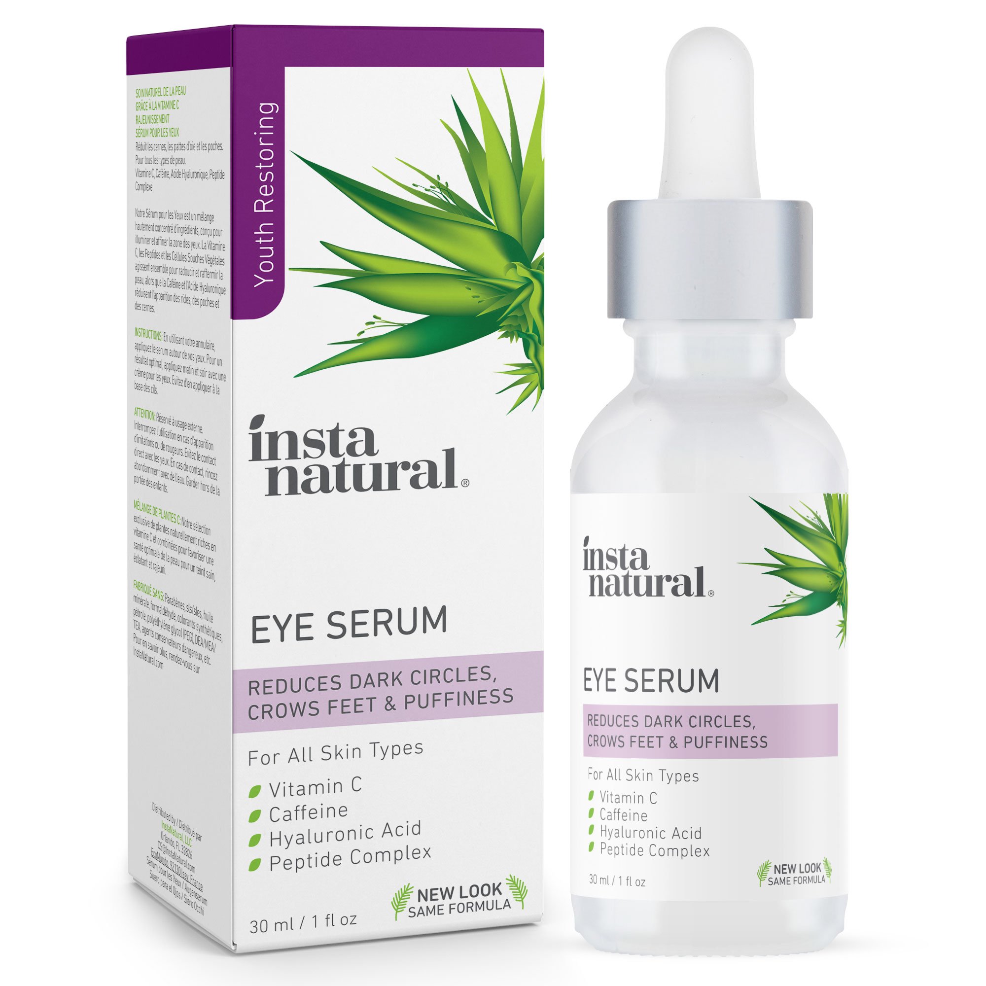 EWG Skin Deep® InstaNatural Eye Serum Rating