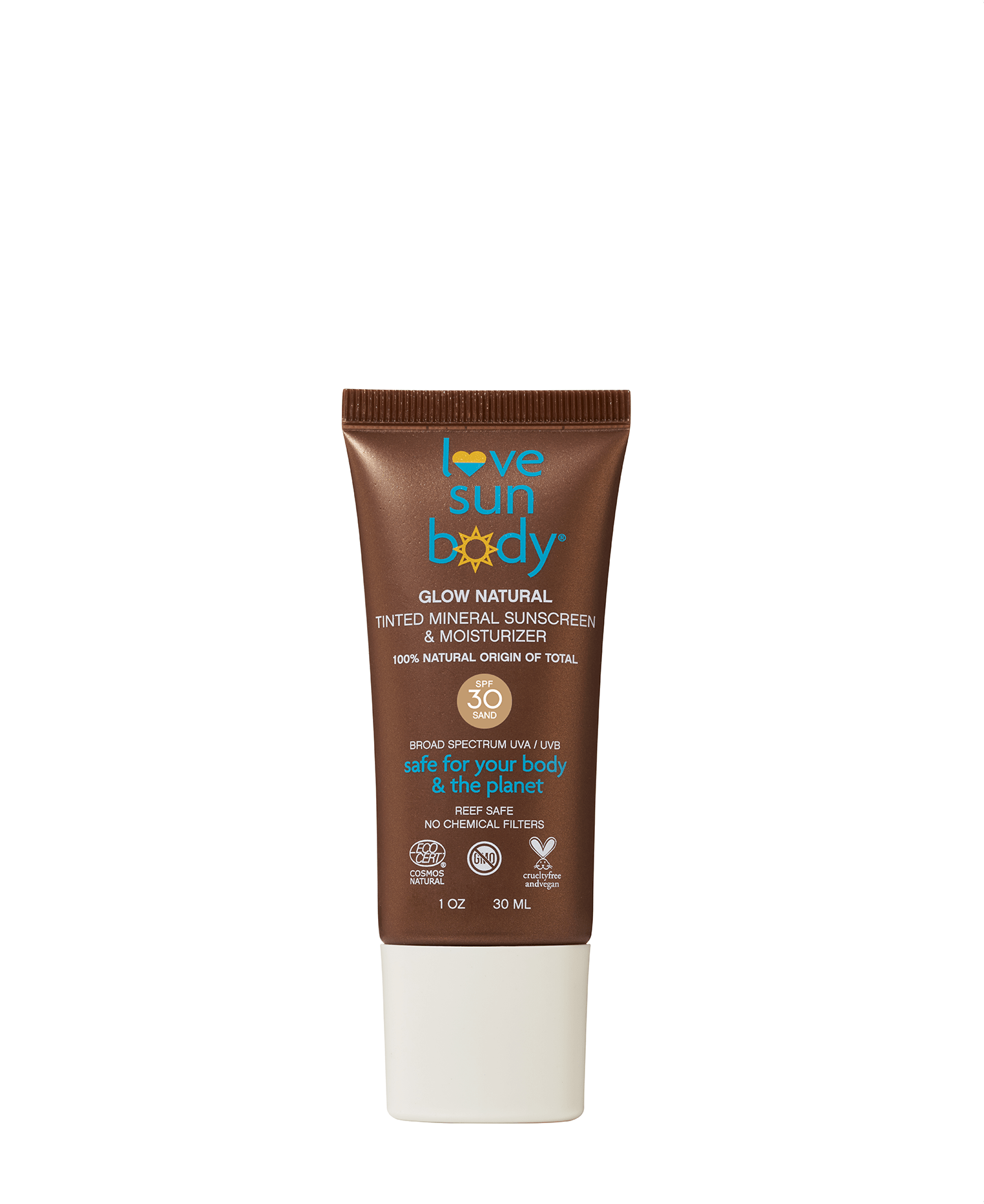 EWG rating for Love Sun Body Glow Natural Tinted Mineral Sunscreen