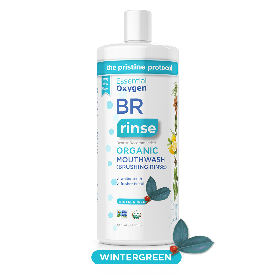 EWG Skin Deep® Essential Oxygen Br Rinse Organic Mouthwash