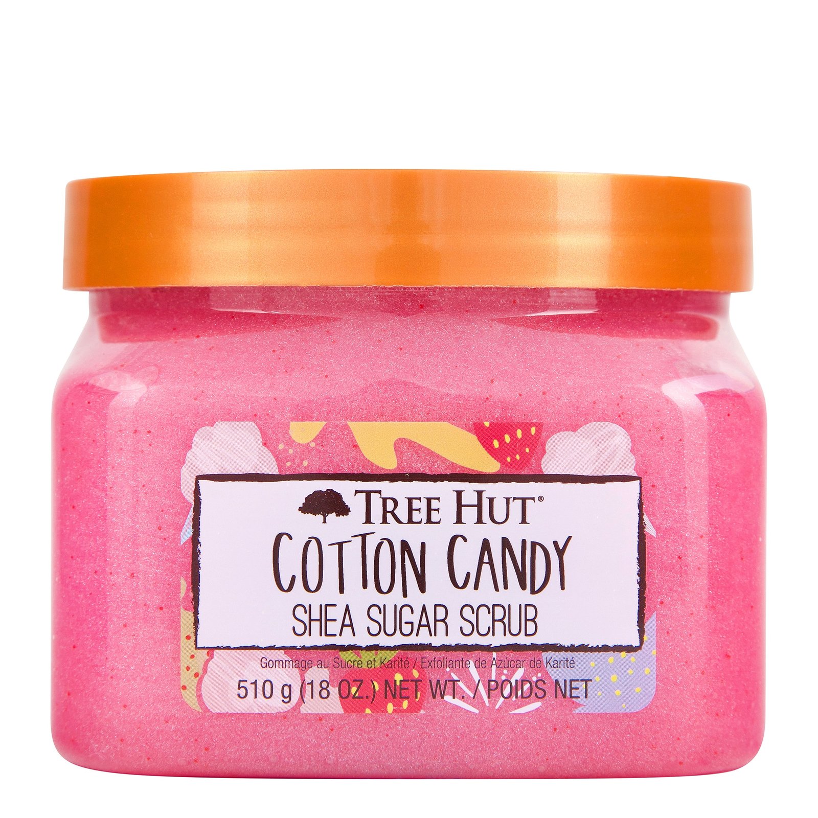 EWG Skin Deep® Tree Hut, Shea Sugar Scrub, Cotton Candy Rating
