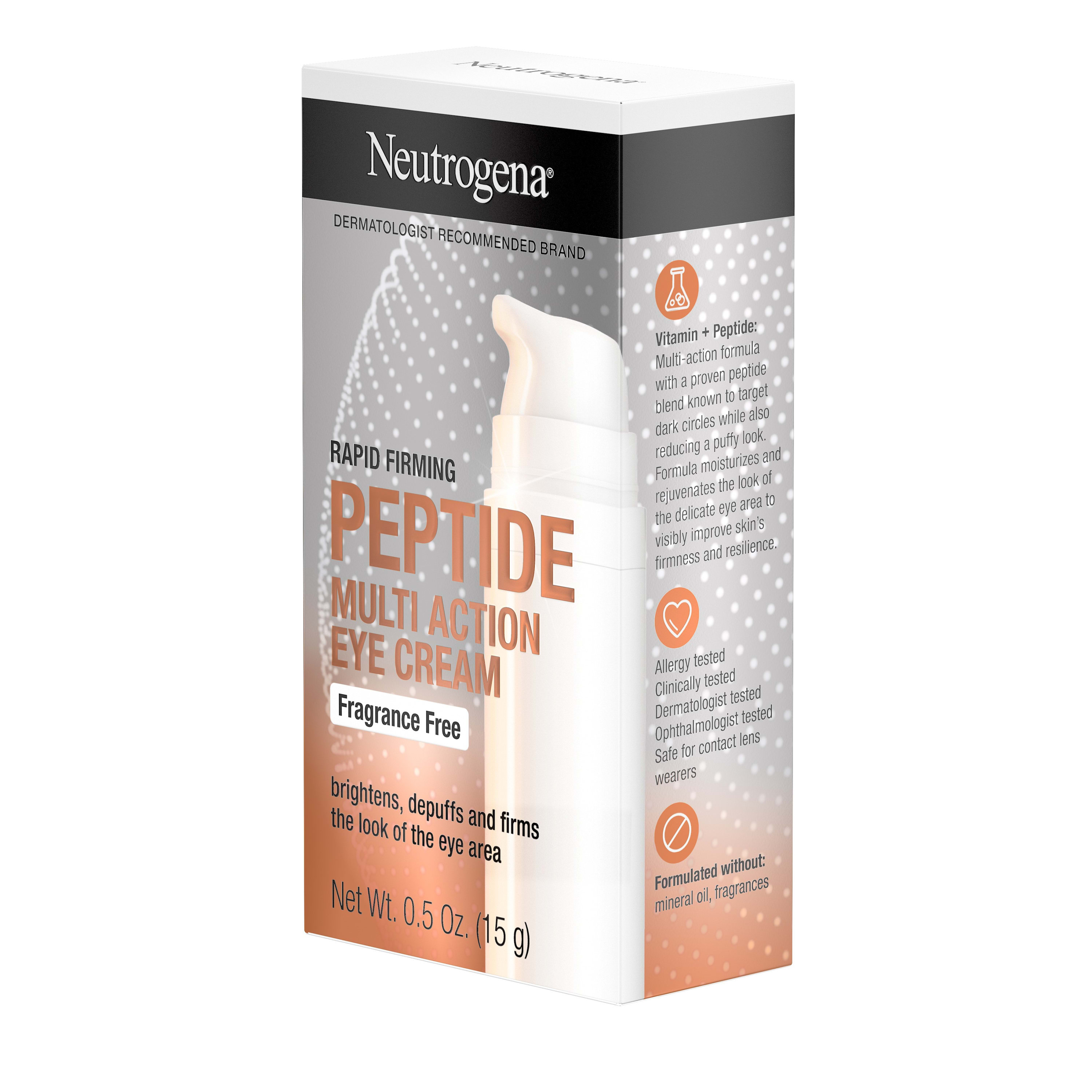 EWG Skin Deep® Neutrogena Rapid Firming Peptide Multi Action Eye