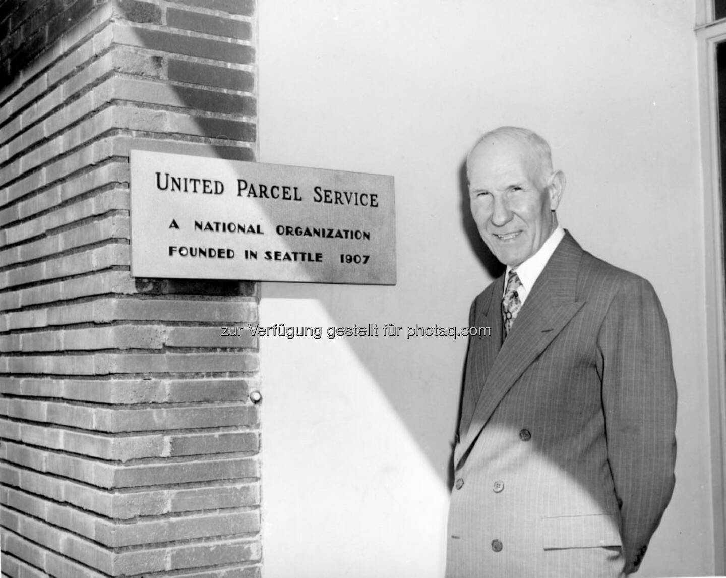 UPS Gründer James E. Casey in die Logistics Hall of Fame aufgenommen