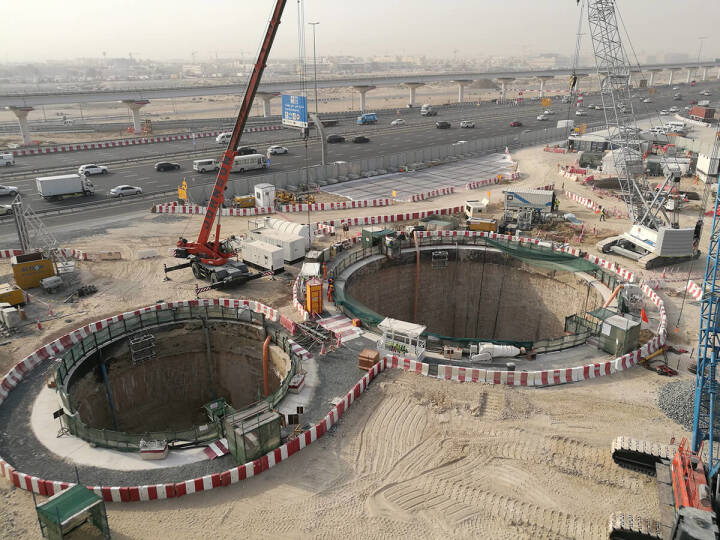 Die Porr realisiert für die Dubai Municipality gemeinsam mit Belhasa Six Construct das „Deep