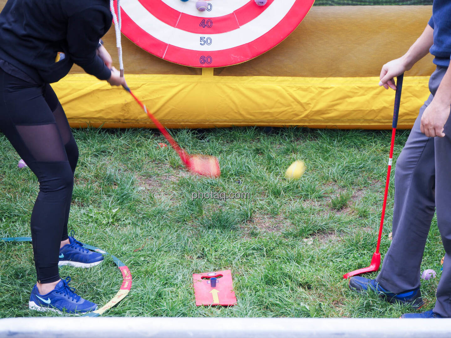 Golf, Abschlag Bild 74061 // Impressionen vom "Tag des Sports 2018"