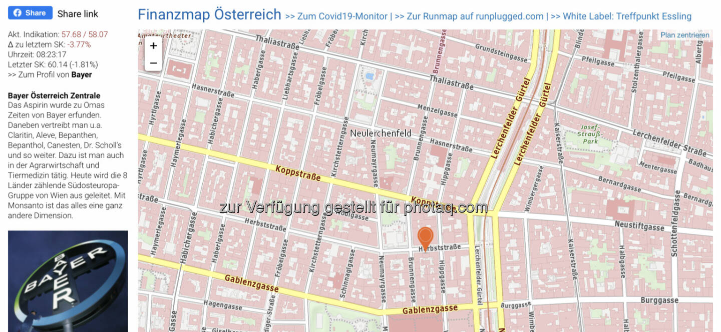 Bayer Österreich Zentrale auf