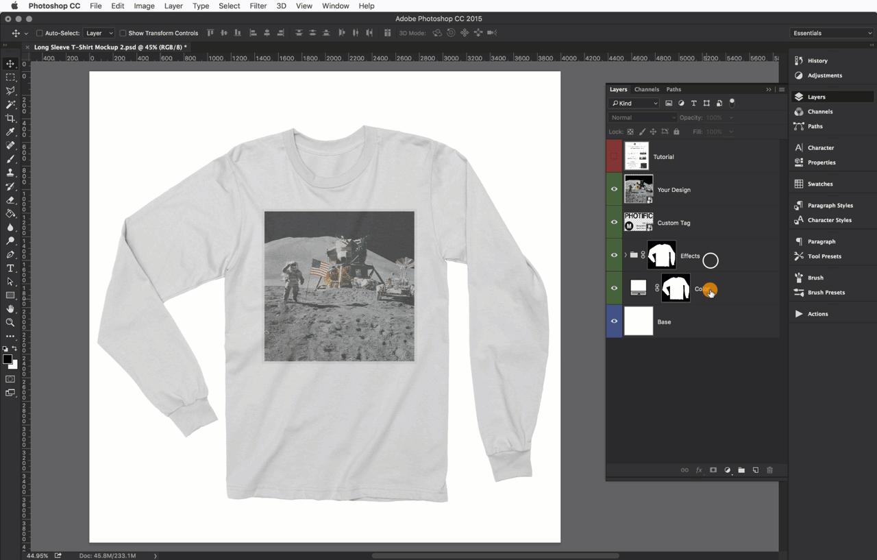 Add Brightness to White Designs Photific HowTo
