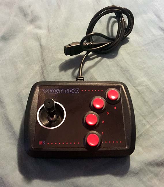 Vectrex controller build. PhotoGenic