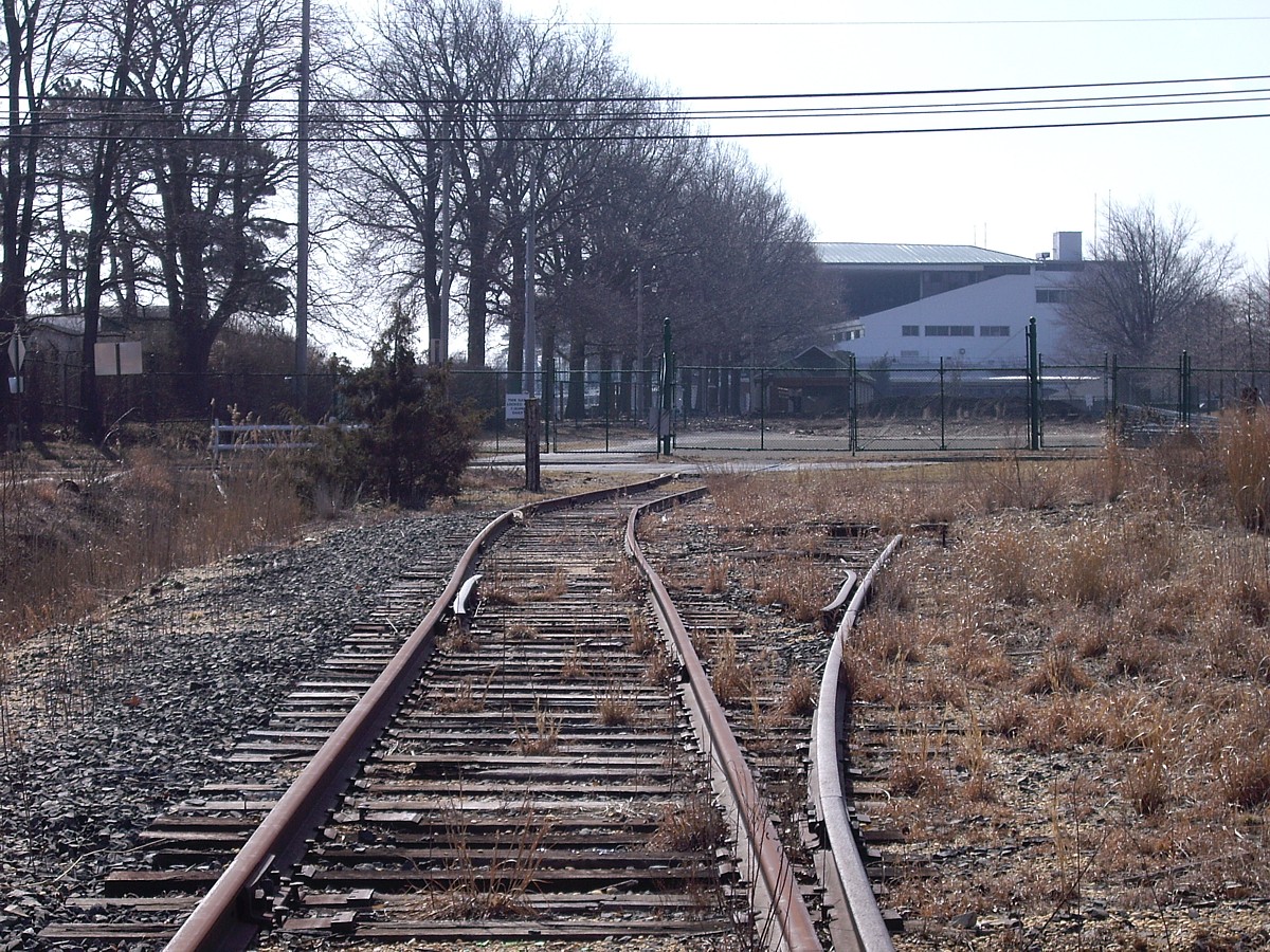 The Monmouth Running Track Abandoned Rails